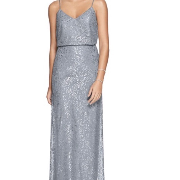 After Six Dresses & Skirts - After Six - platinum bridesmaid dress. NEVER WORN